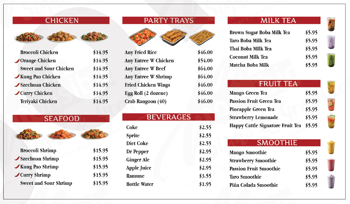 Menu Page 3
